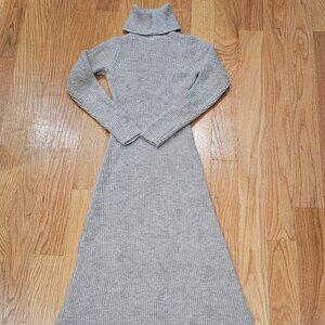 Mango Turtleneck Sweater Dress